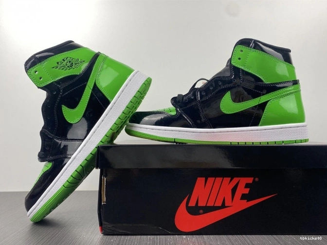 Rep TBkick OG Pine High Air 555088-030 Jordan 1 Green 0809